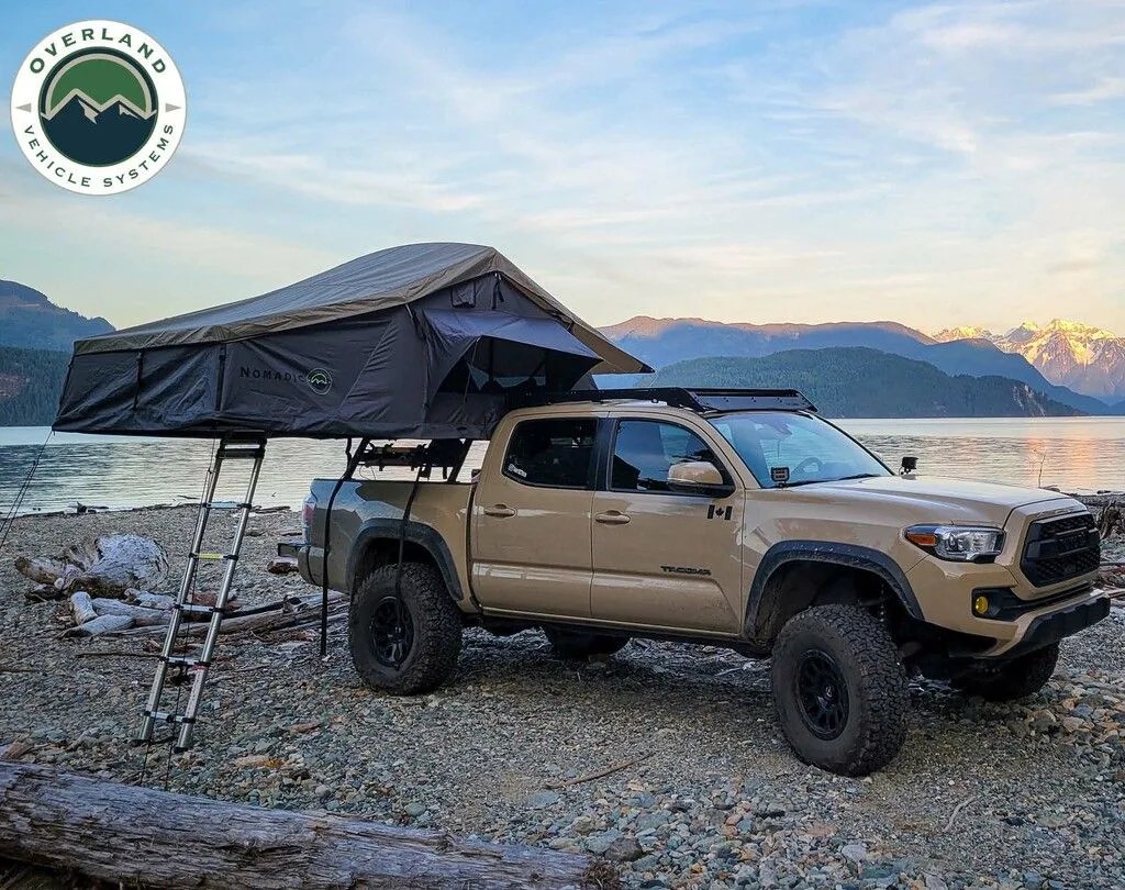 overland vehicle systems nomadic 3 extended roof top tent