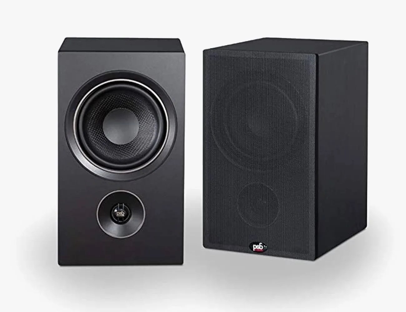 black bookshelf speakers