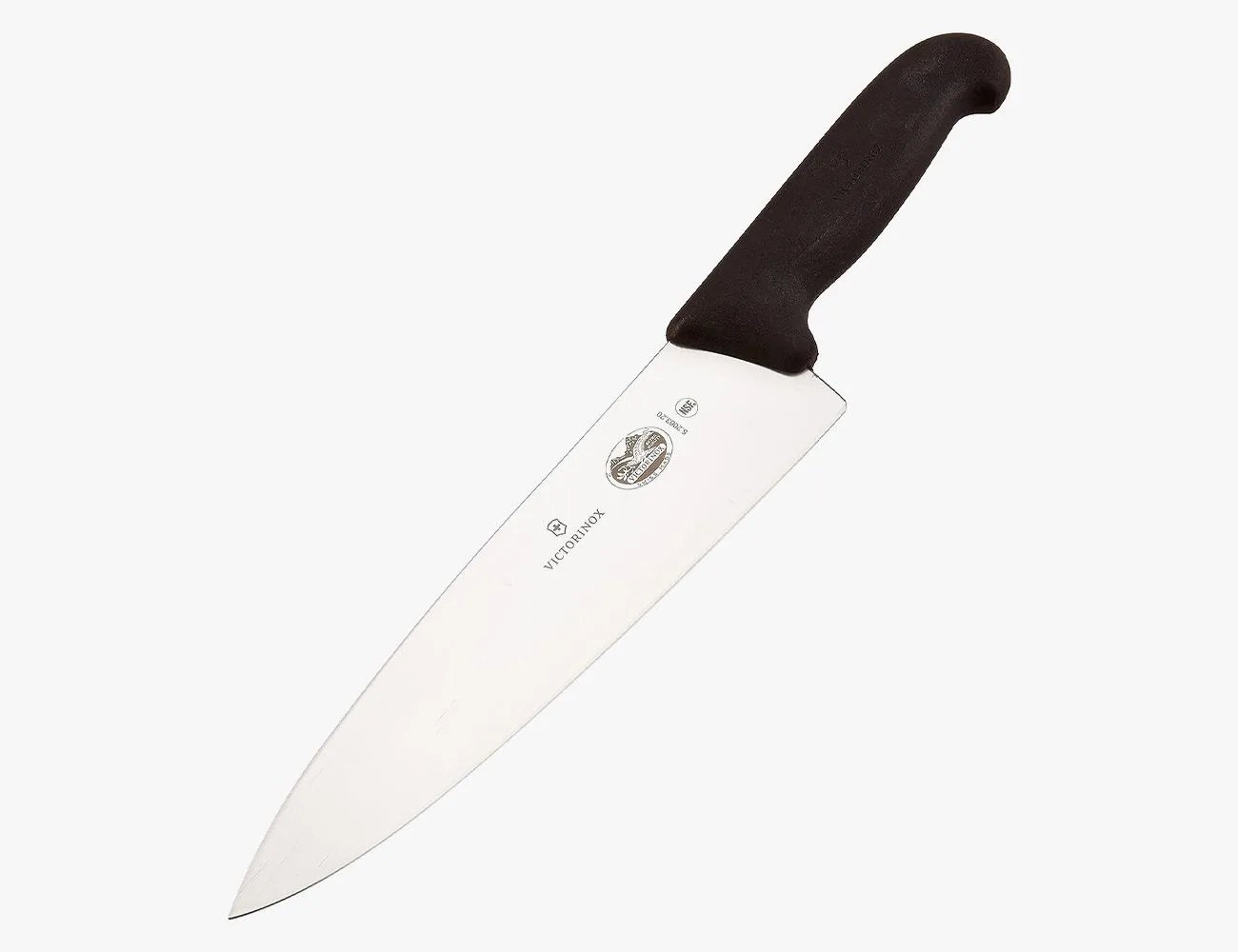 a knife with a handle