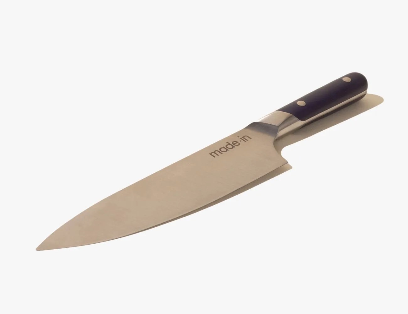 a knife with a handle