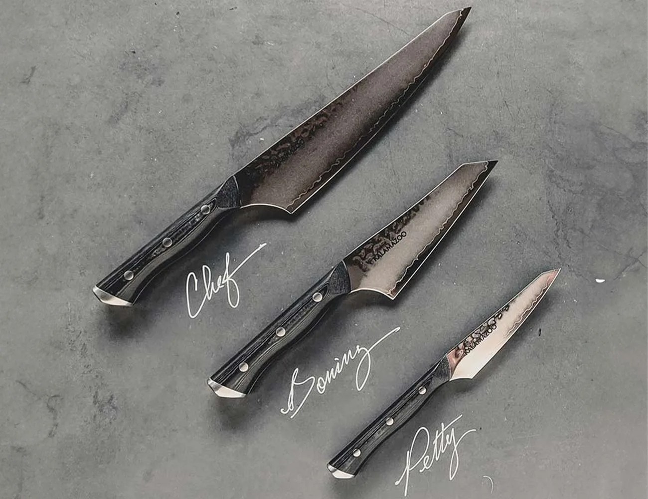 a bundle of knives