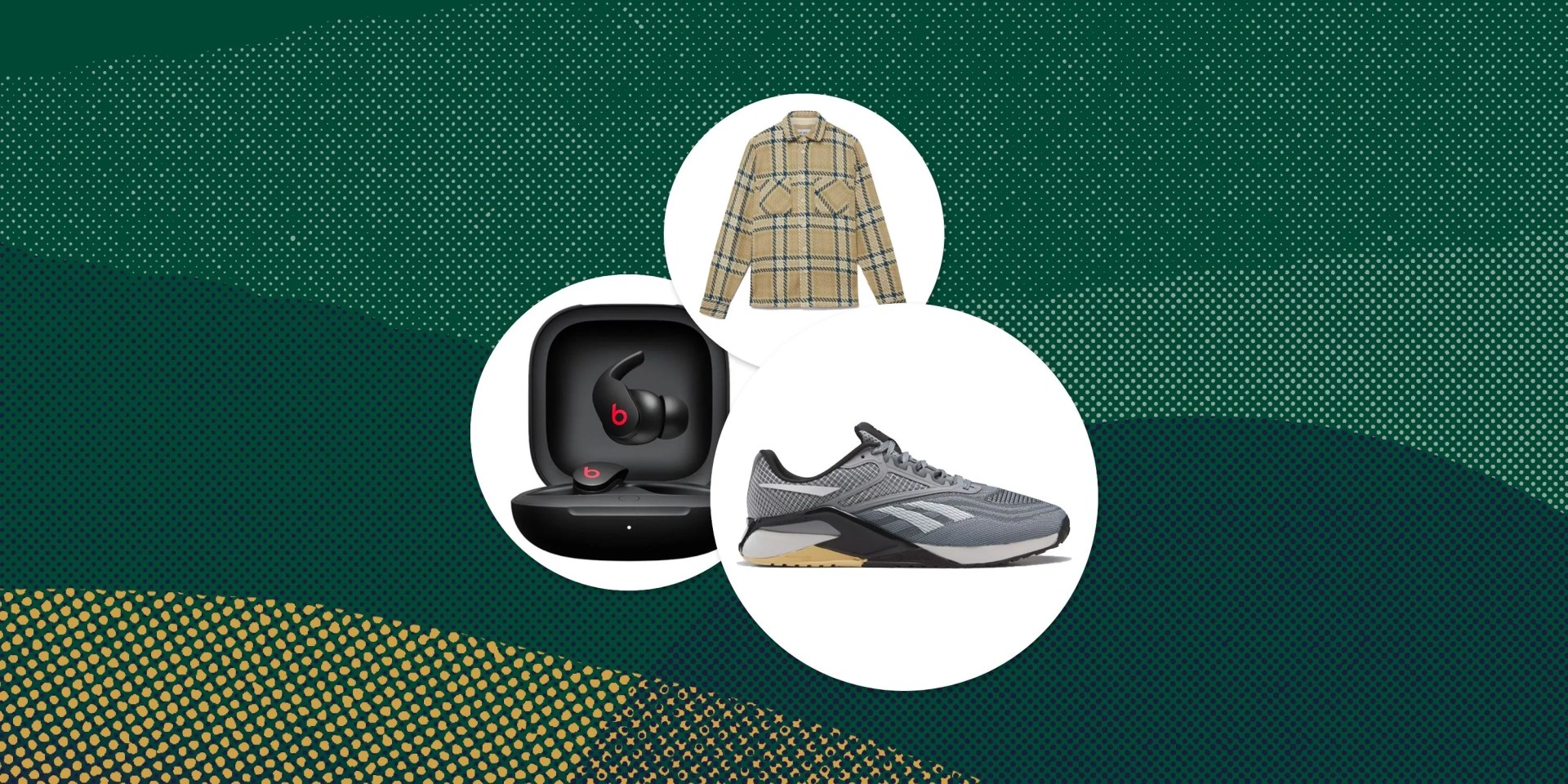 deals of note collage wax shirt reebok training shoes and beats earbuds