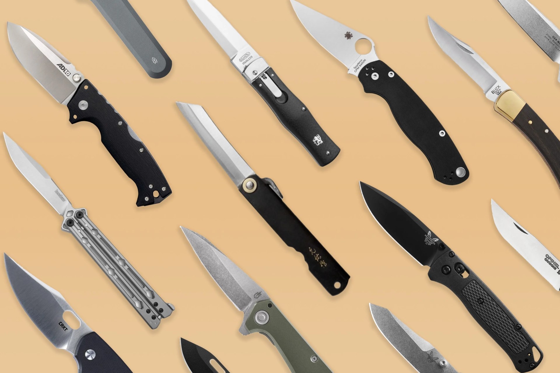 a group of knives