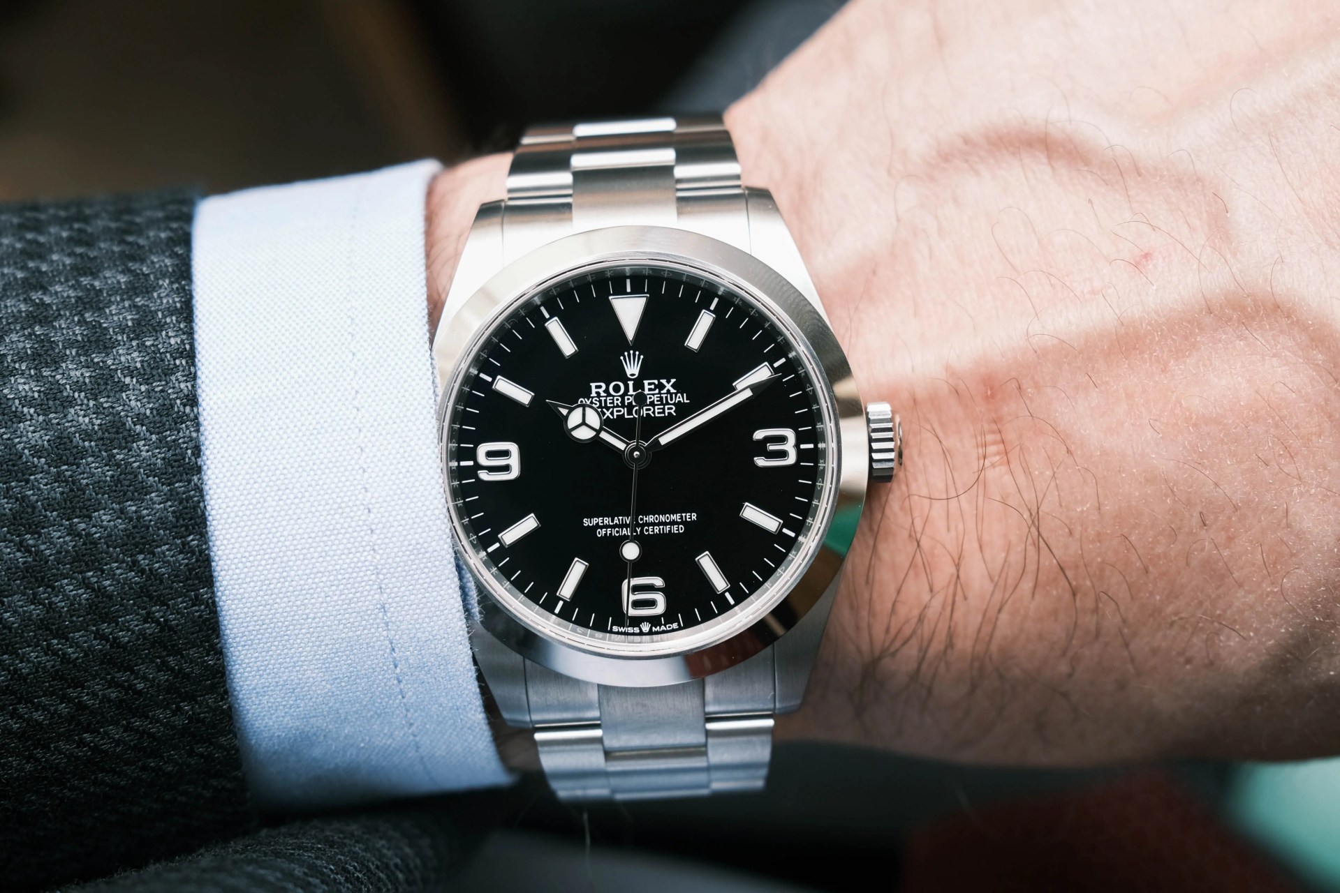 rolex explorer 40mm