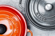 le creuset vs staub dutch ovens