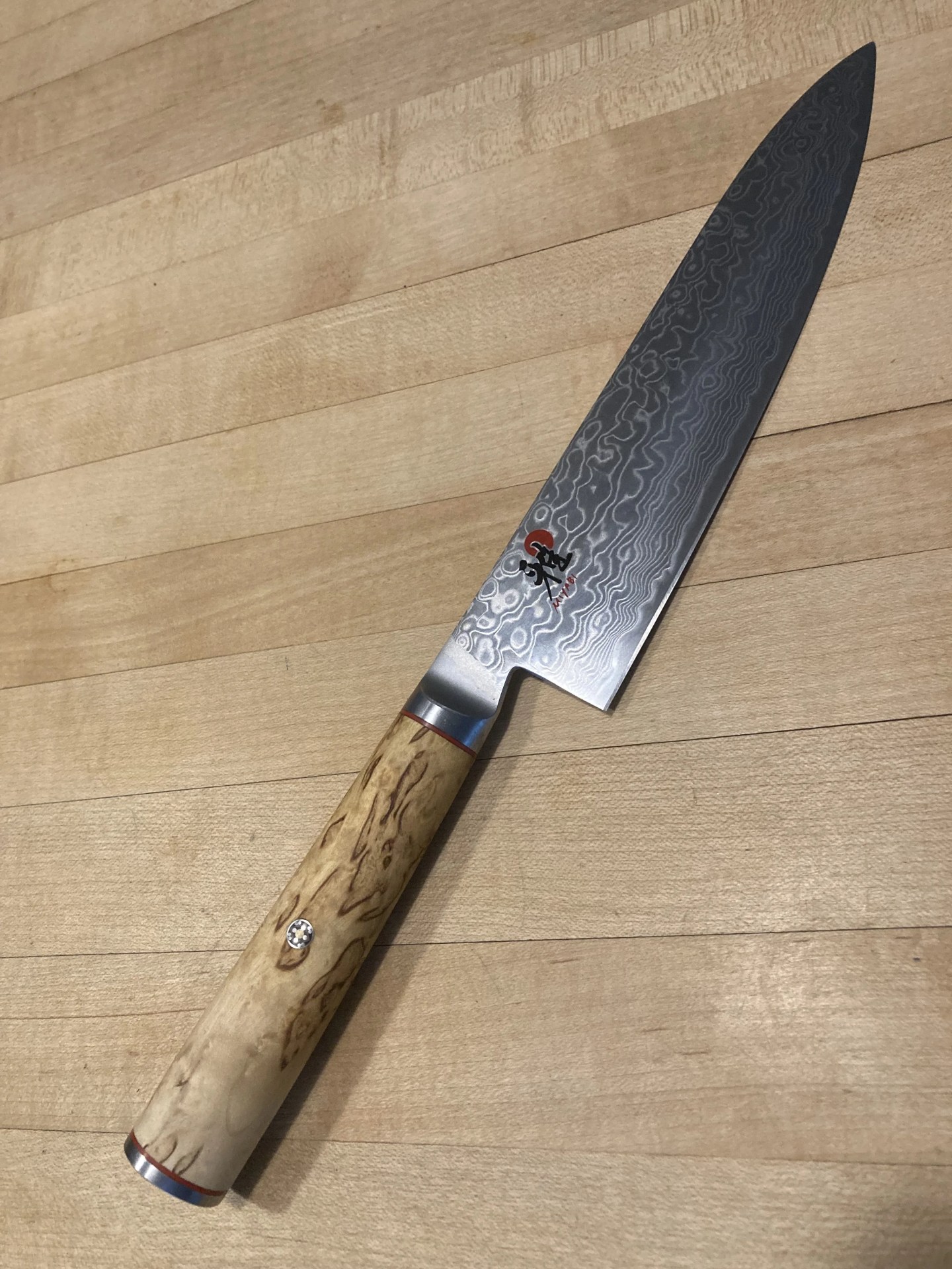 japanese damascus knife