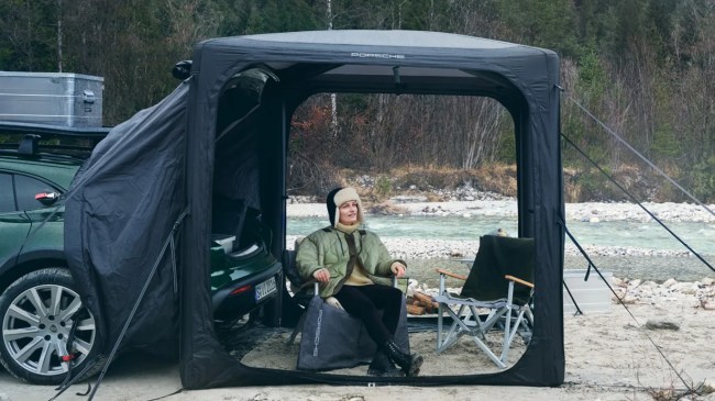 This Massive Modular Camping Shelter Is Made by an Unexpected Brand